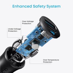 Anker Car Charger 30W 1C 1A - Black A2741H11