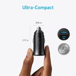 Anker Car Charger 30W 1C 1A - Black A2741H11