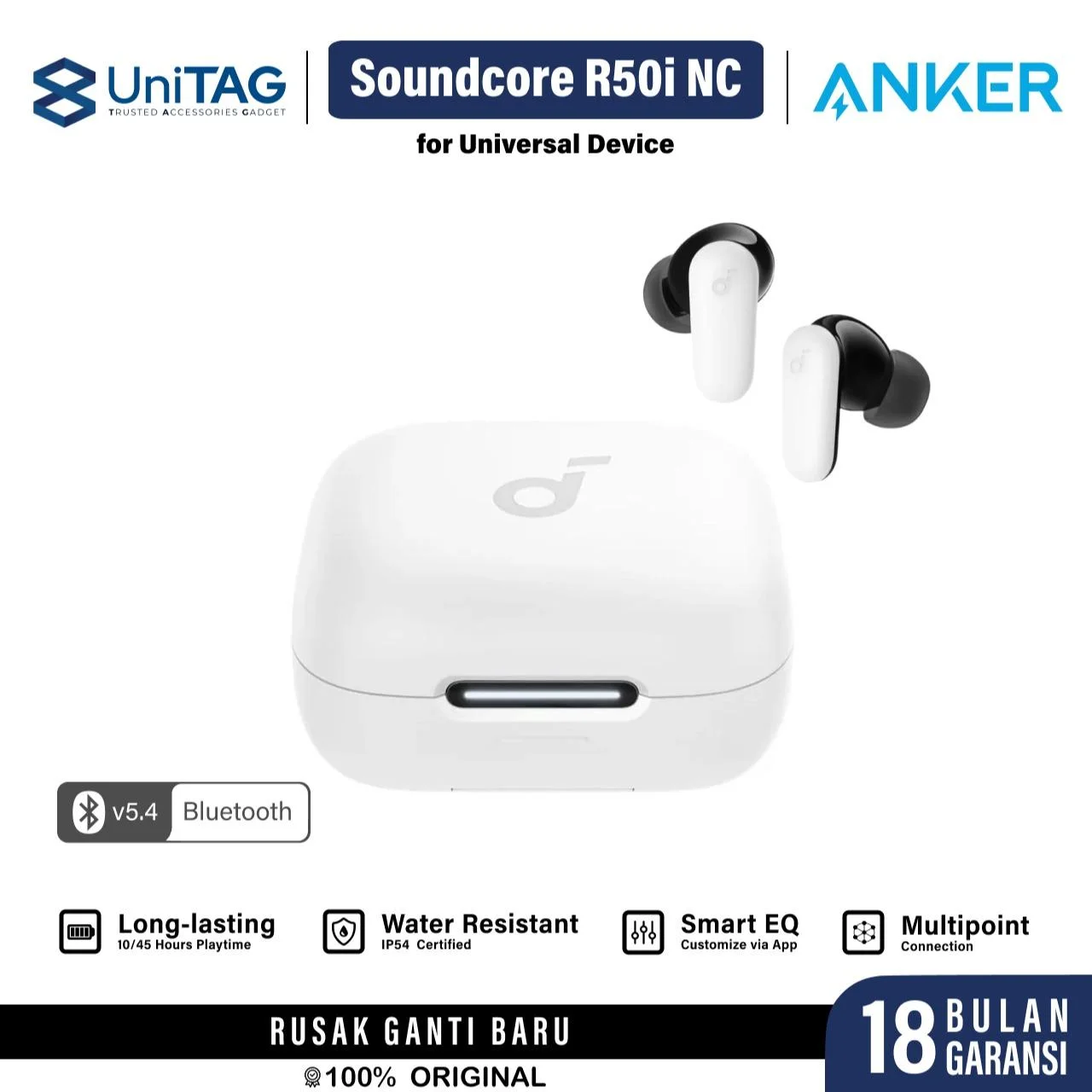 Anker TWS Soundcore R50i NC - White A3959H21