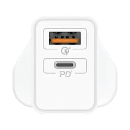 Momax Wall Charger 25W 1A 1C - White UM56EUW