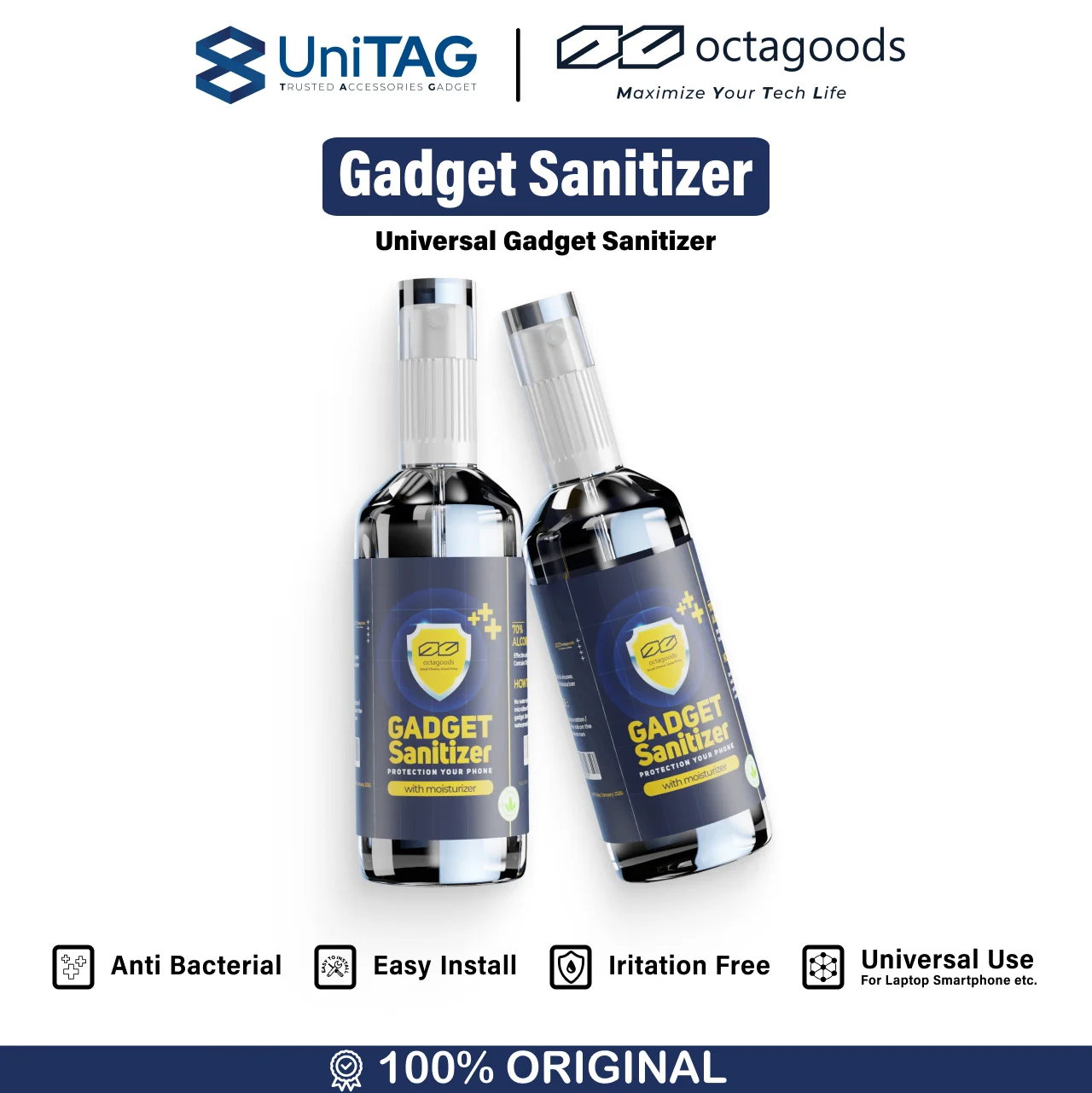 Octagoods Gadget Sanitizer 60 ml