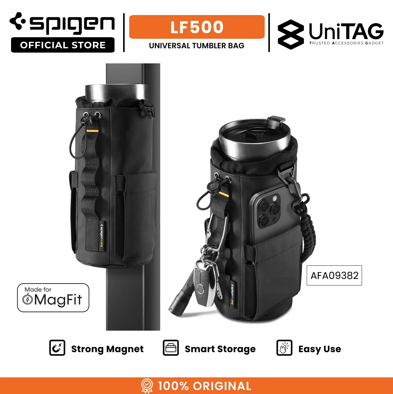 Spigen Tumbler Bag LF500 - Black AFA09382