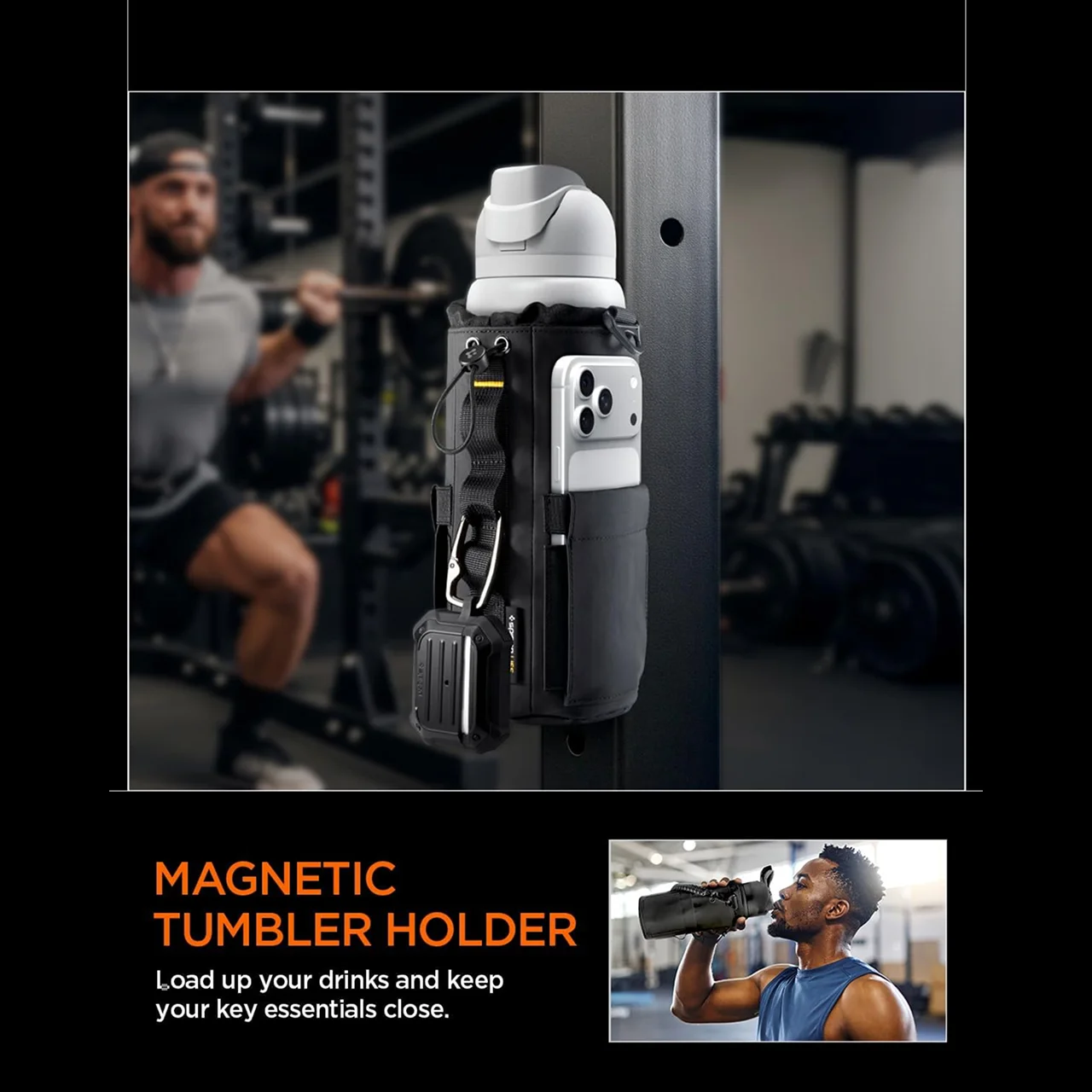 Spigen Tumbler Bag LF500 - Black AFA09382
