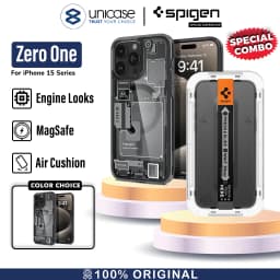 SPIGEN Zero OneBlack+EZFit 15 Pro