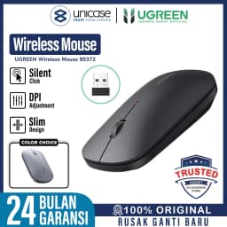 UGREEN Wireless Mouse Portable - Gray MU001 90373-1