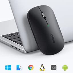 UGREEN Mouse Wireless Silent Slim 2.4G - Gray MU001 90373