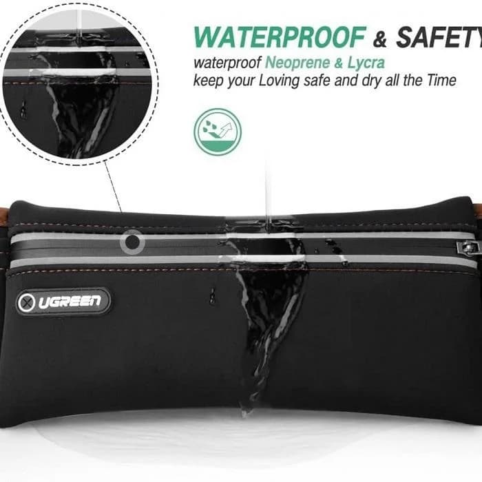 UGREEN Tas Pinggang Lari - Black LP112 20818