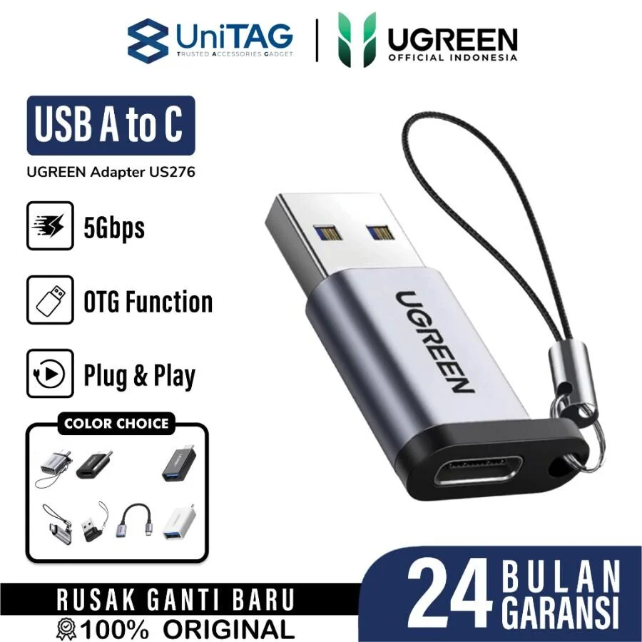 Adapter OTG USB A 3.0 / USB C UGREEN Adapter Converter Mini Kabel