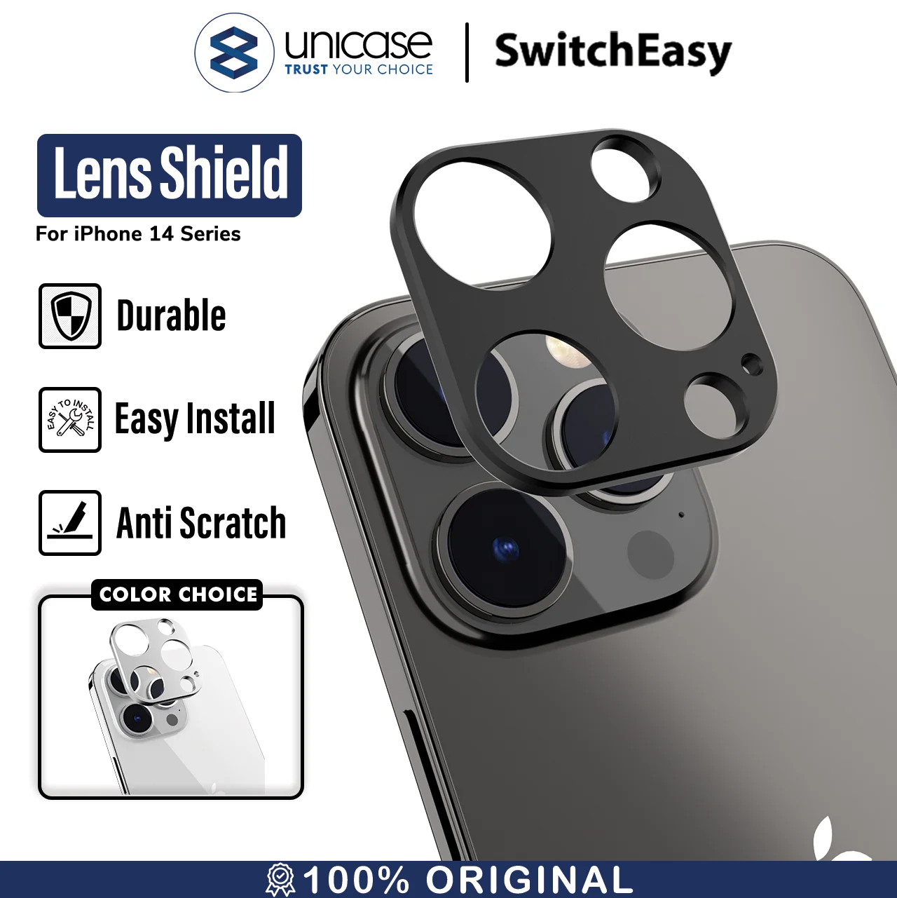 Camera Lens iPhone 14 Pro Max Plus Switcheasy LenShield Kamera Styling