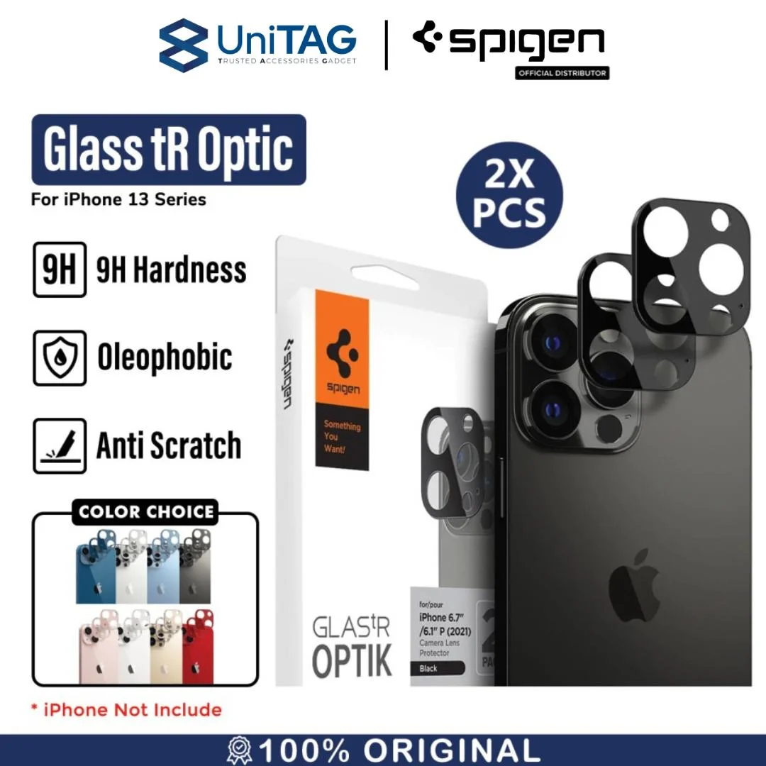 Camera Lens Protector iPhone 13 Pro Max 13 Mini Spigen Tempered Glass