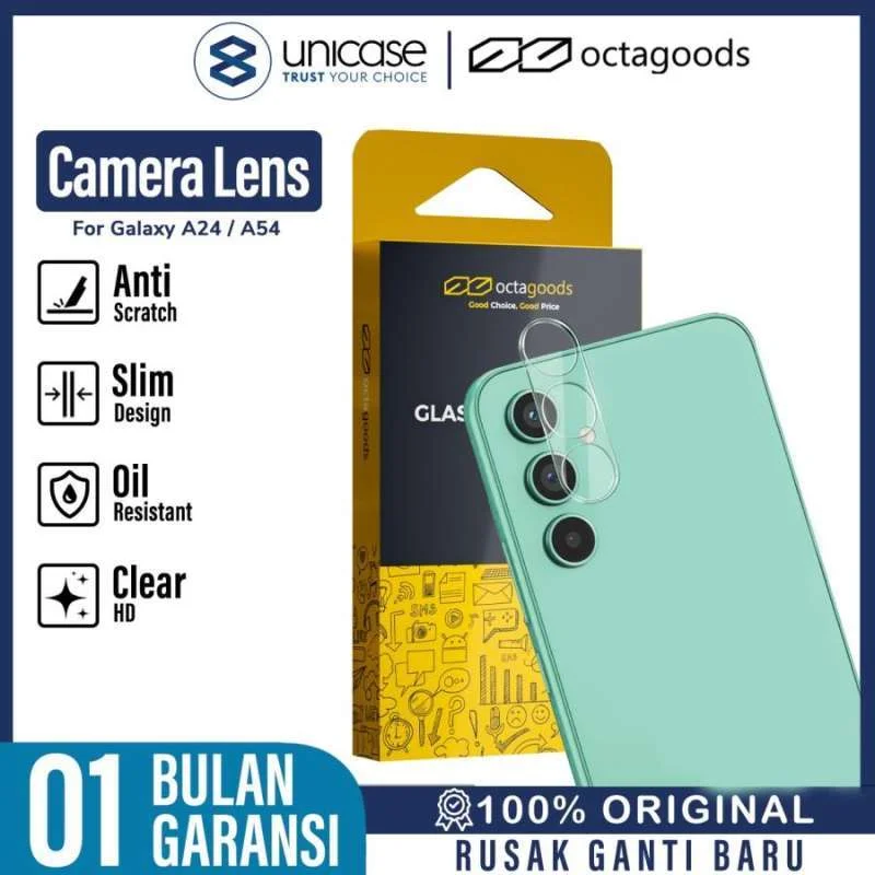 Camera Lens Tempered Glass Samsung Galaxy A24/A54 octagoods Clear HD