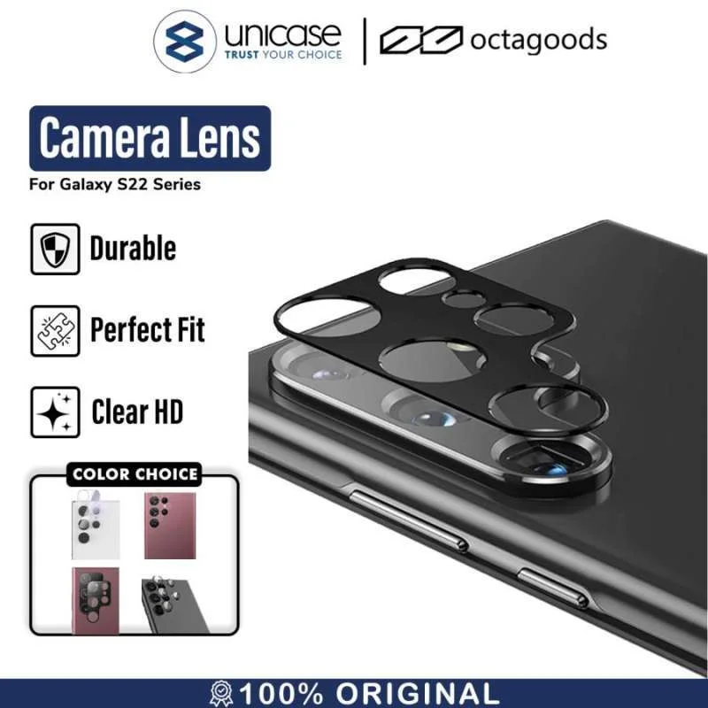 Camera Lens Tempered Glass Samsung Galaxy S22 Ultra Plus 5G OctaGoods