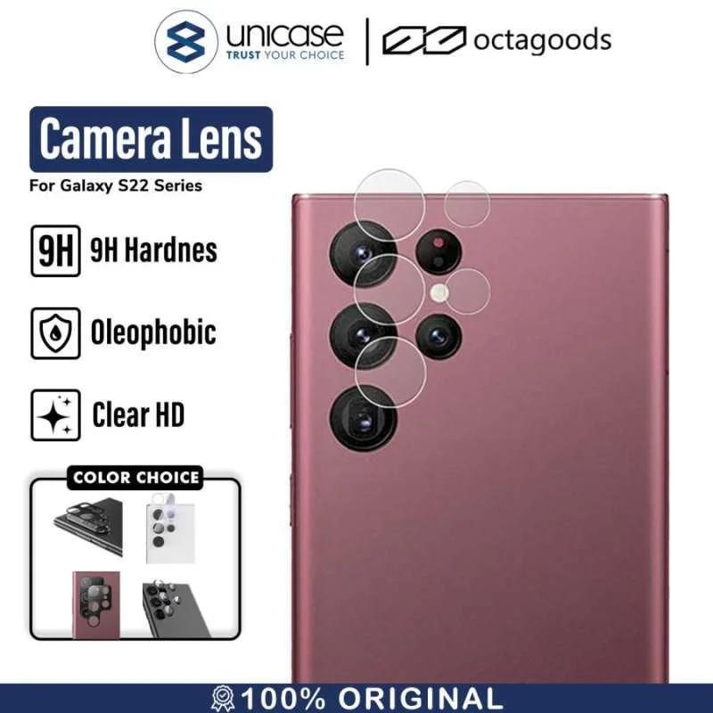 Camera Lens Tempered Glass Samsung Galaxy S22 Ultra Plus 5G OctaGoods