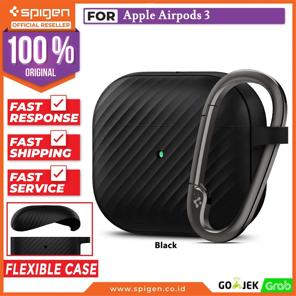 Case Airpods 3 Spigen Core Armor Anti Crack Slim Softcase TPU Casing