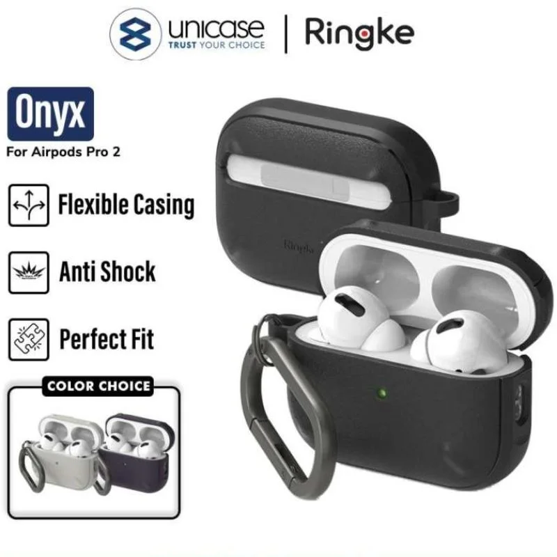 Case Airpods Pro 2 Ringke Onyx Rugged Softcase Cover Shockproof Casing