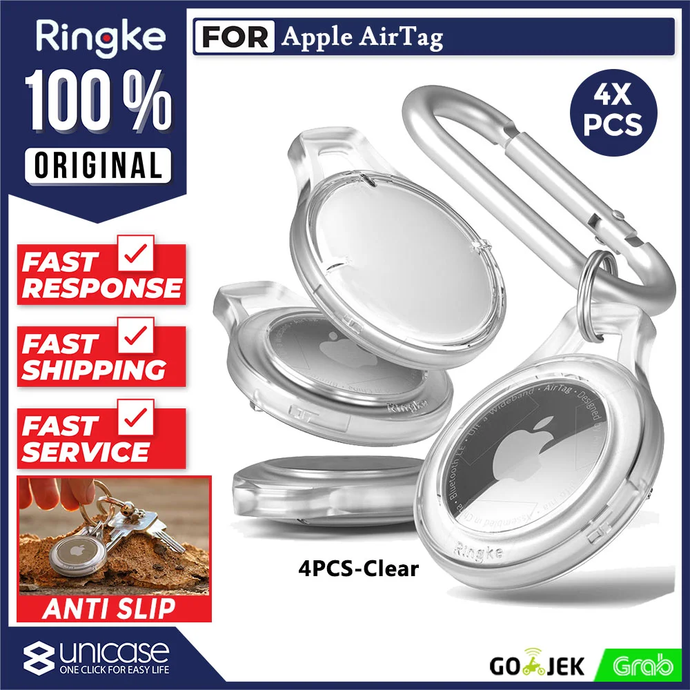 Case AirTag Ringke Slim Gantungan Kunci Hardcase Casing