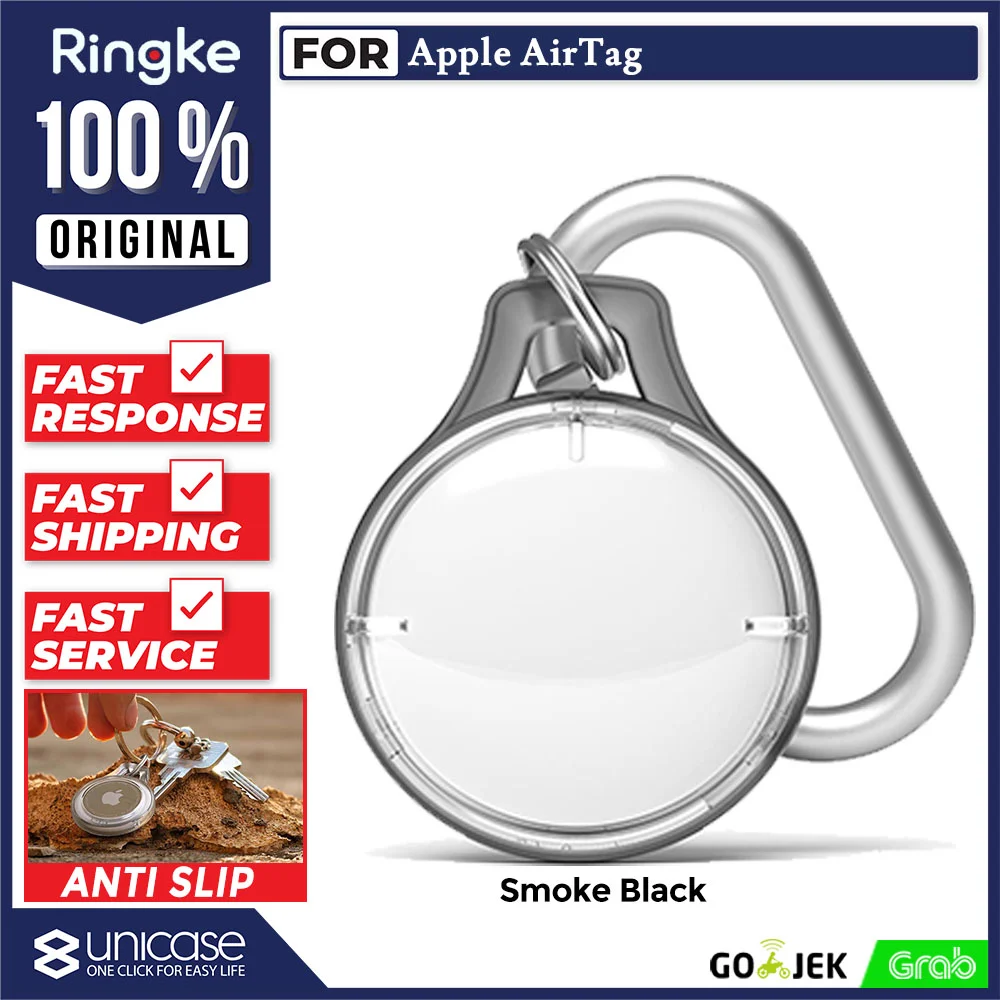 Case AirTag Ringke Slim Gantungan Kunci Hardcase Casing