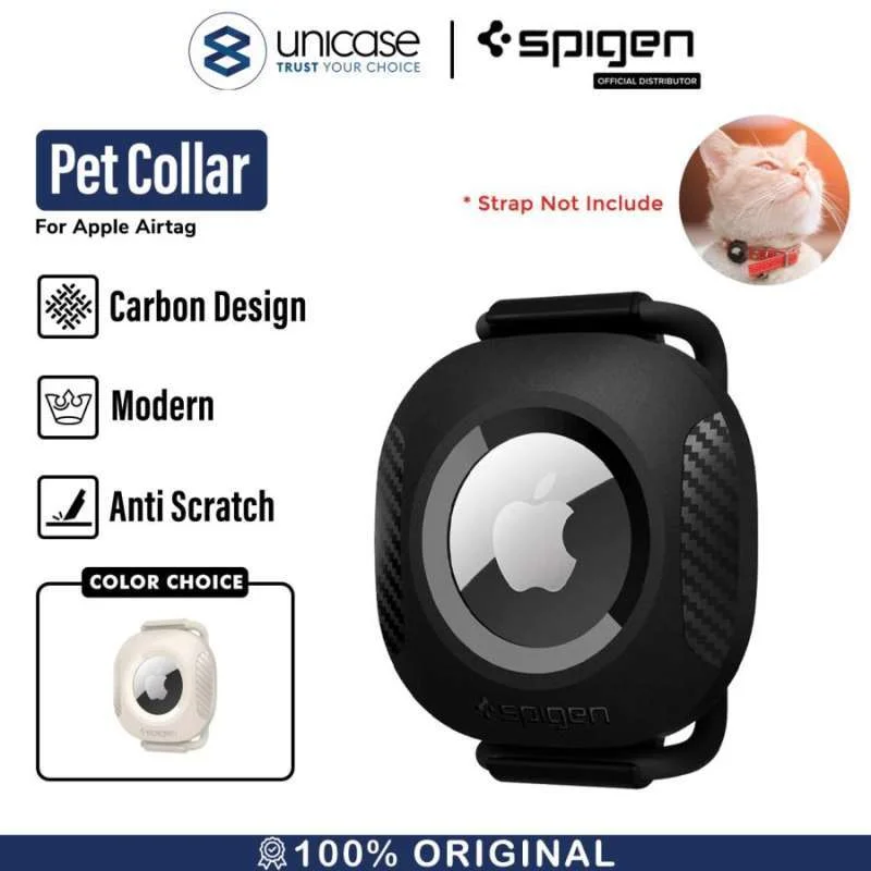Case Apple Airtag Spigen Protective Case Cover Anti Lost Pet Collar