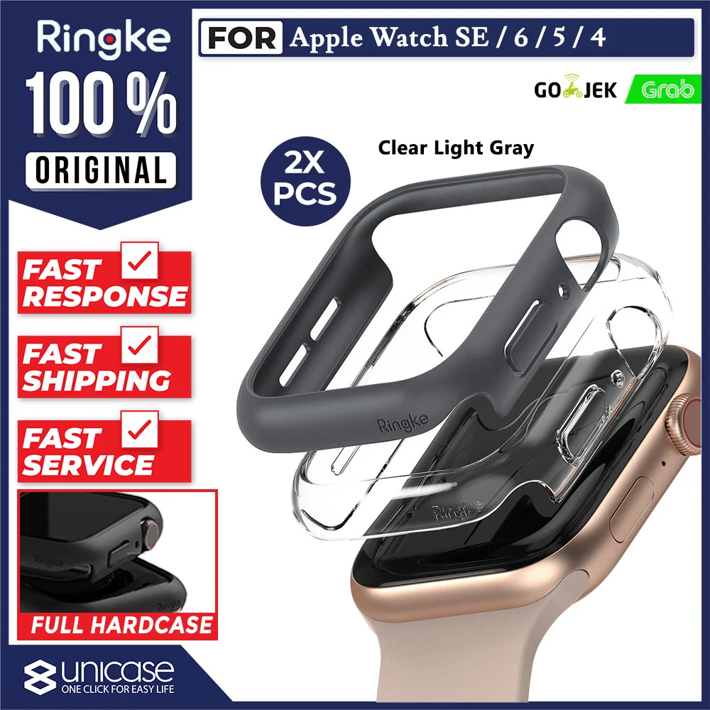 Case Apple Watch SE 2/6/5/4 44/40mm Ringke SLIM Thin Hardcase Casing