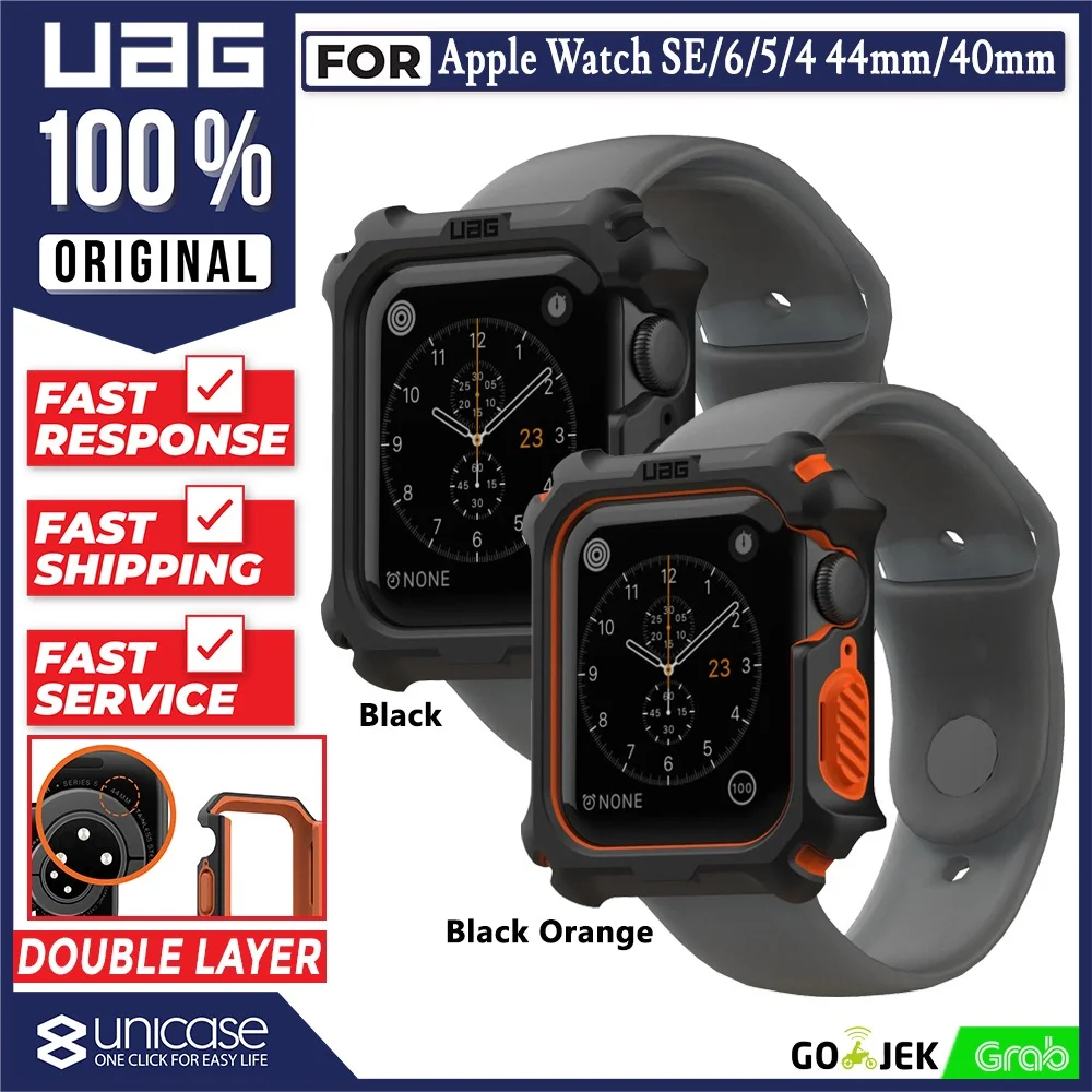 Case Apple Watch SE/6/5/4 44mm/40mm UAG Hybrid Anti Crack Armor Casing