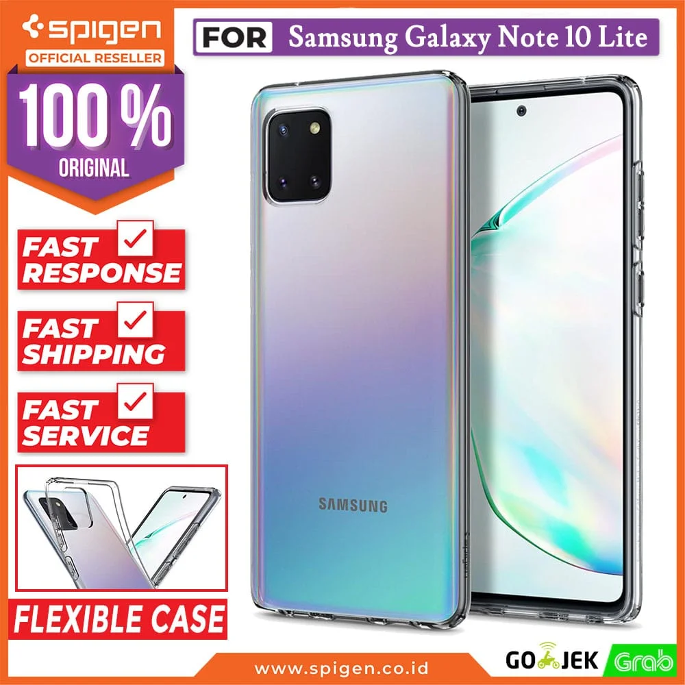 Case Galaxy Note 10 / Plus / Lite Spigen Softcase Liquid Crystal