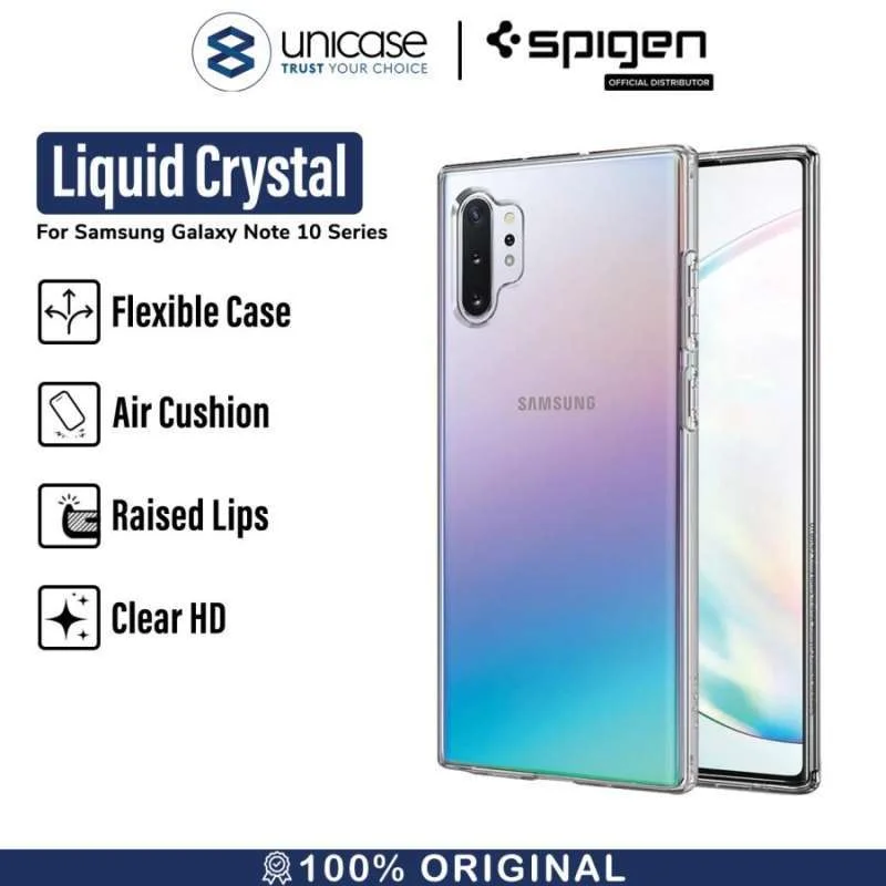 Case Galaxy Note 10 / Plus / Lite Spigen Softcase Liquid Crystal