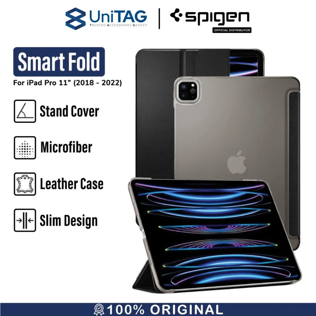 Case iPad Pro 11 (2022/2021/2020) Spigen Smart Fold Stand Flip Cover