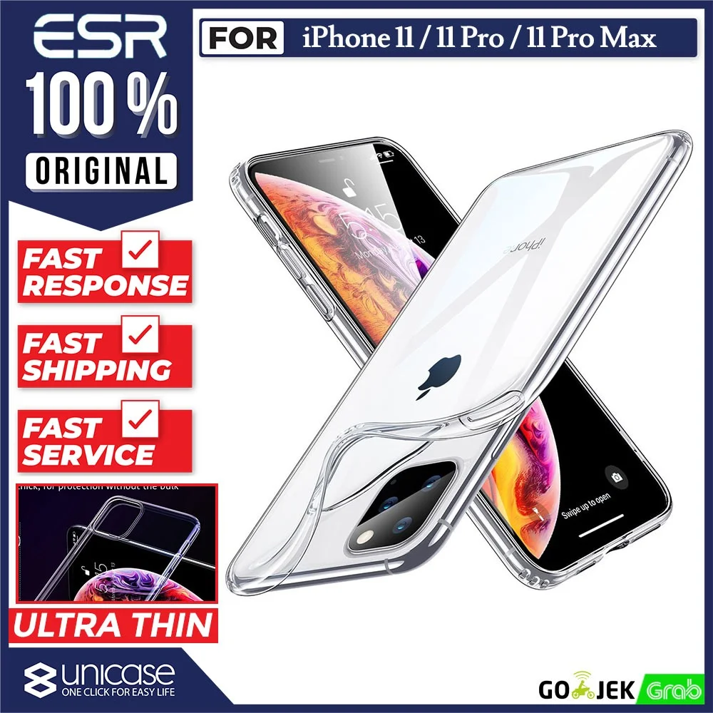 Case iPhone 11 Pro Max / 11 ESR Essential Zero Clear Soft TPU Casing