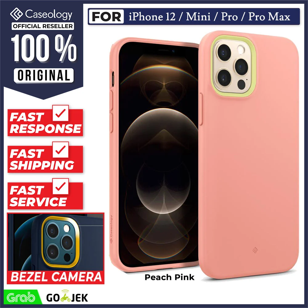 Case iPhone 12 Pro Max 12 Mini Caseology Nano Pop Softcase Casing