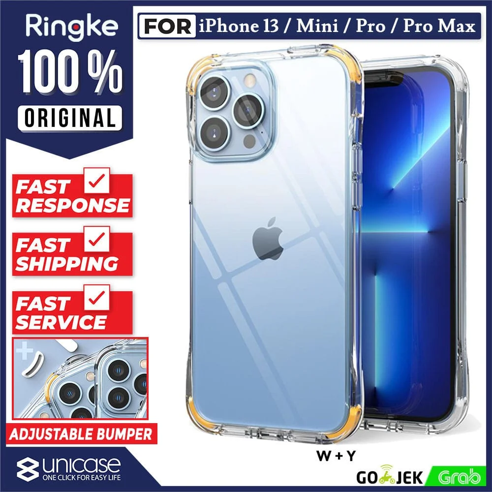 Case iPhone 13 Pro Max Mini Ringke Fusion Plus Anti Crack Clear Casing