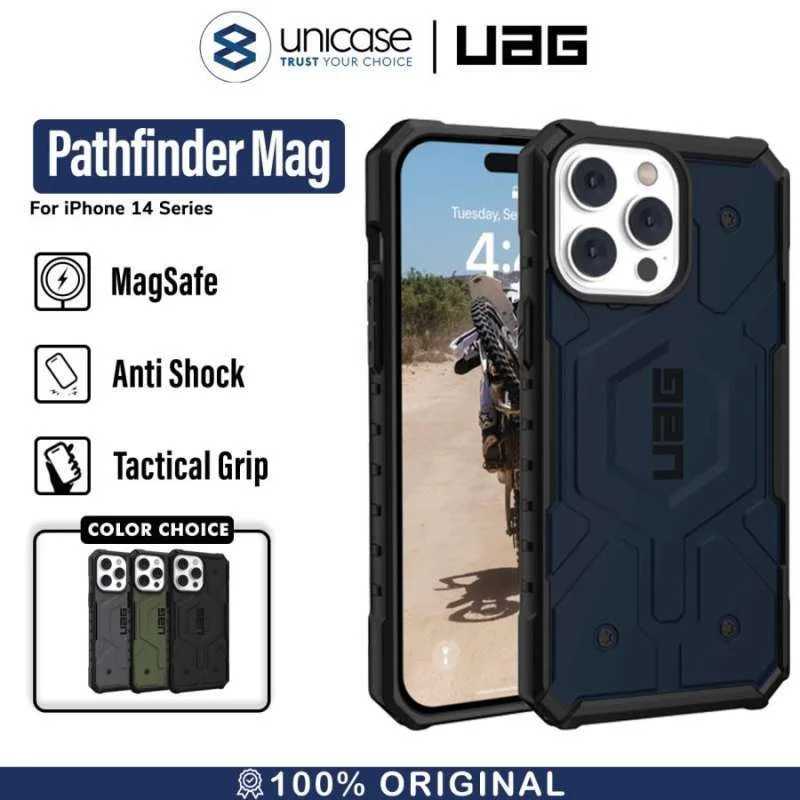 Case iPhone 14 Pro Max Plus UAG Pathfinder MagSafe Matte Armor Casing