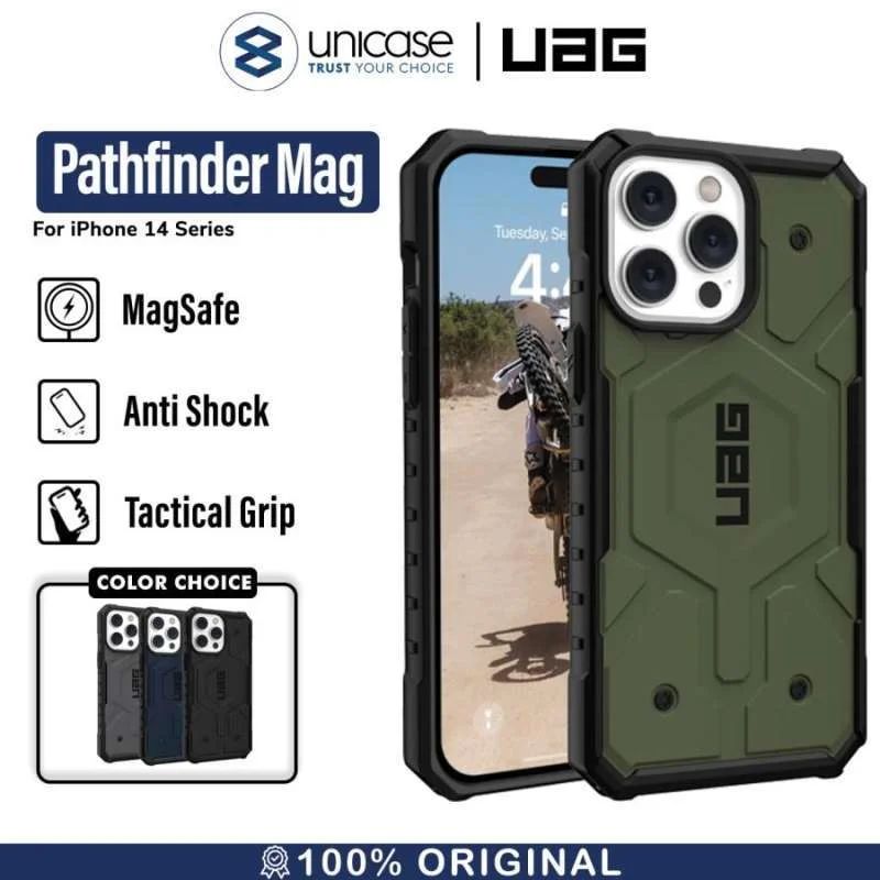 Case iPhone 14 Pro Max Plus UAG Pathfinder MagSafe Matte Armor Casing
