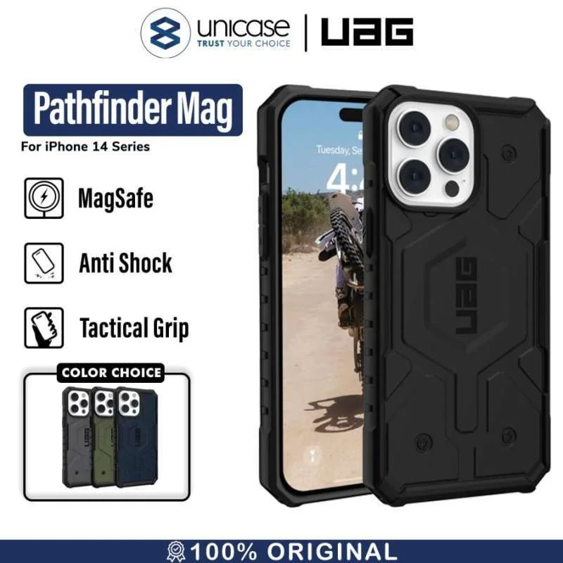 Case iPhone 14 Pro Max Plus UAG Pathfinder MagSafe Matte Armor Casing