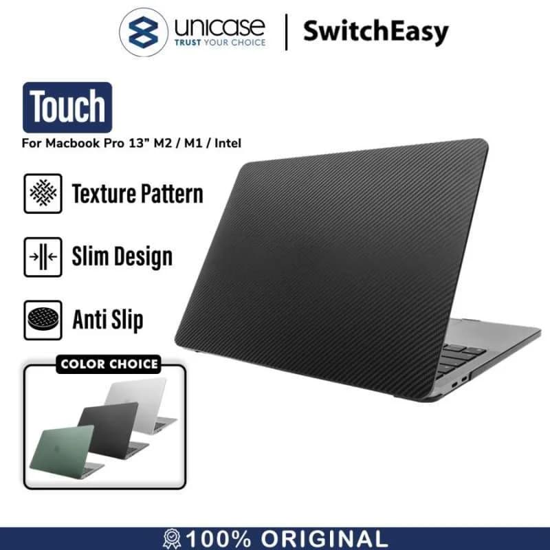 Case Macbook Pro 13 M2/M1/Intel 2022-2016 SwitchEasy Touch Hard Cover