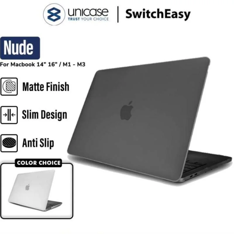 Case Macbook Pro 16/14 M1/M2 2023/2021 SwitchEasy Nude Hardcase Casing