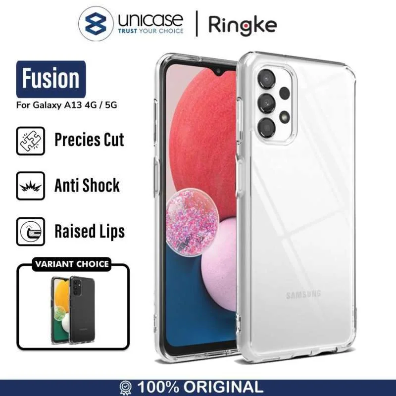 Case Samsung Galaxy A13 4G / 5G Ringke Fusion Hybrid Clear Slim Casing