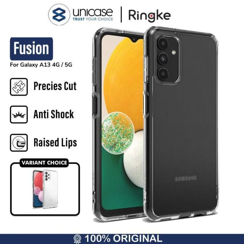 Case Samsung Galaxy A13 4G / 5G Ringke Fusion Hybrid Clear Slim Casing