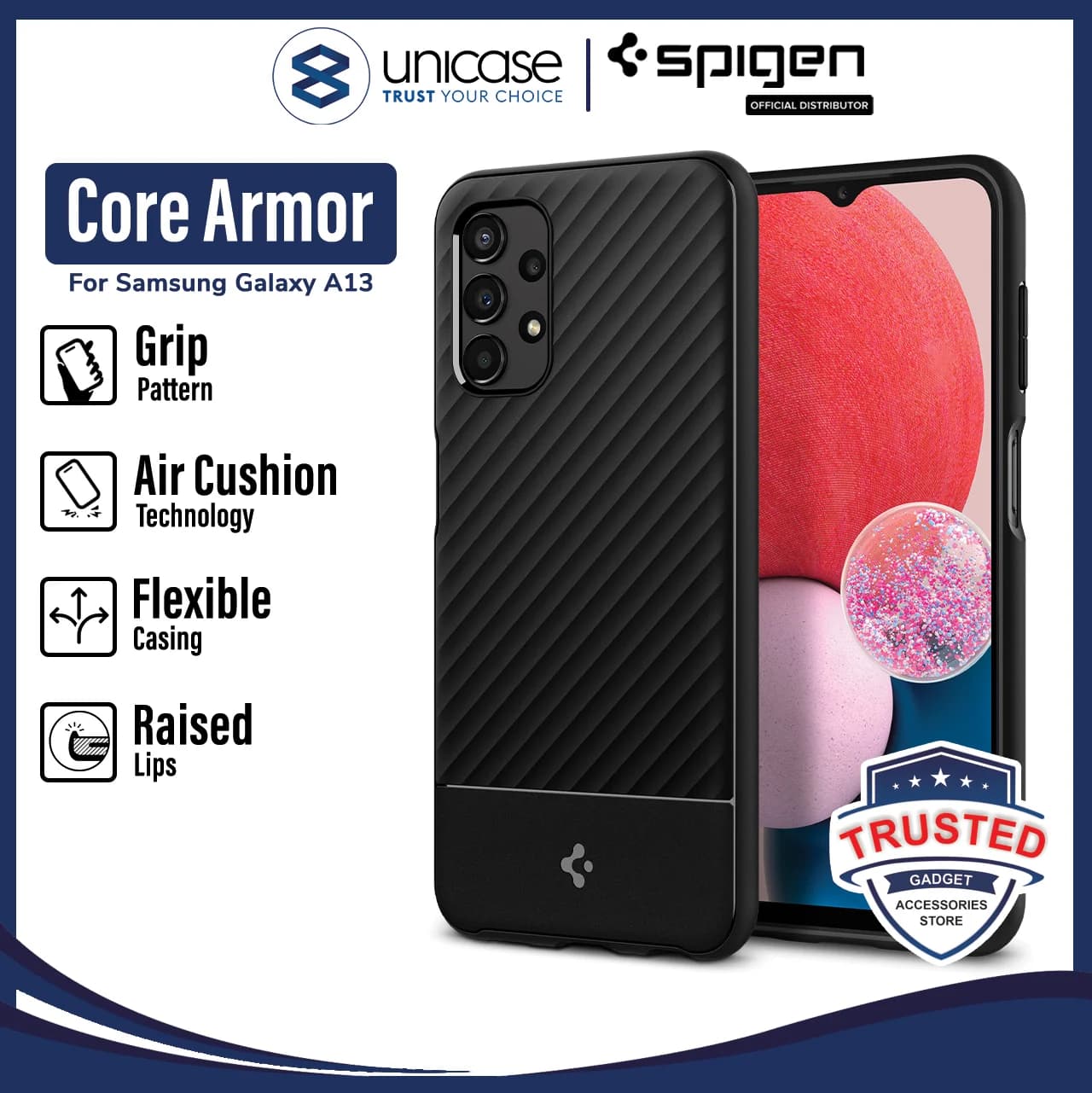 Case Samsung Galaxy A13 4G / 5G Spigen Core Armor Softcase TPU Casing