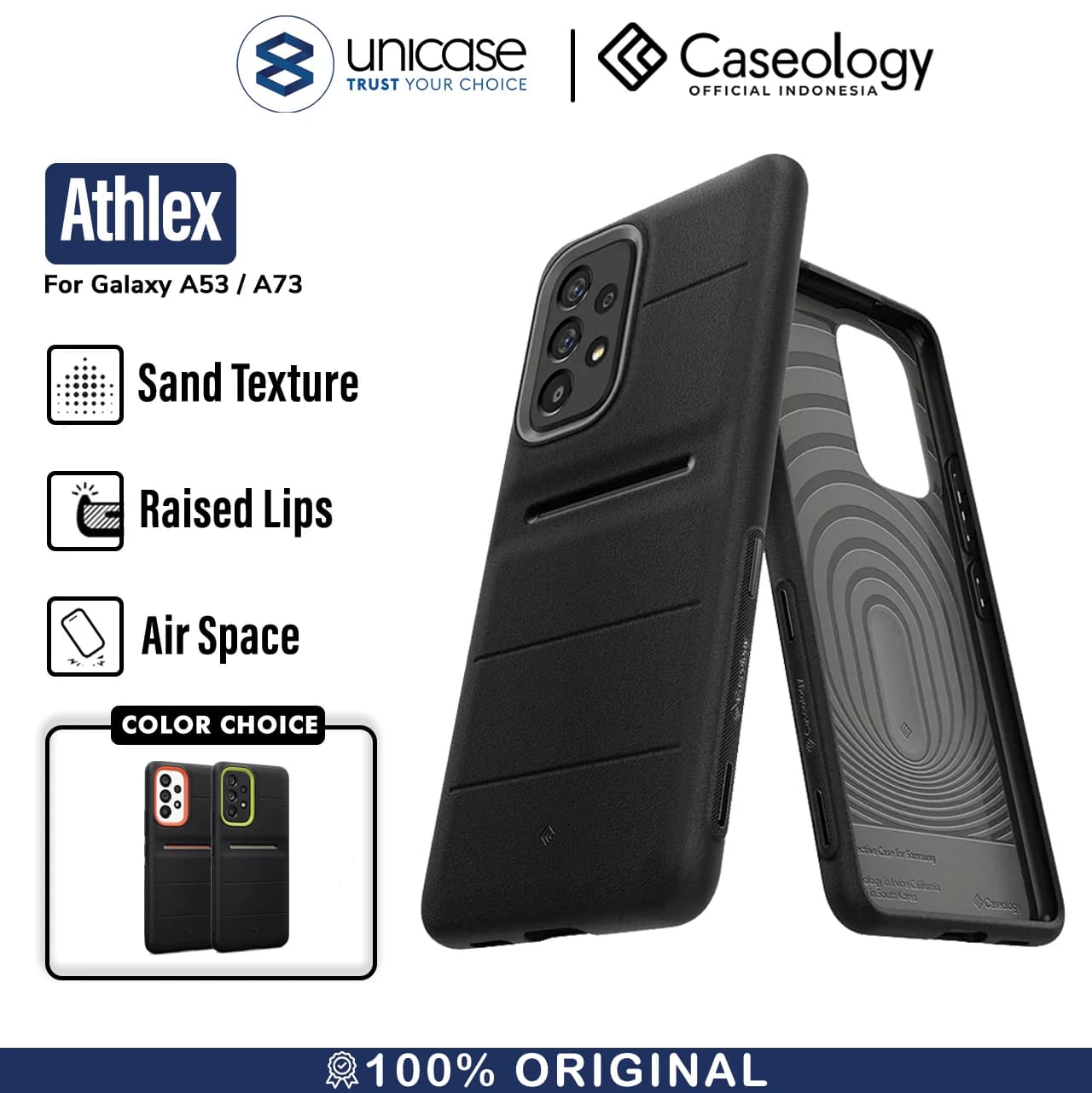 Case Samsung Galaxy A53 / A73 5G Caseology Athlex Softcase TPU Casing