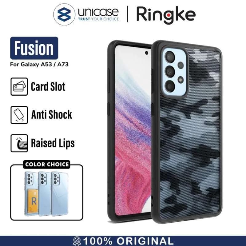 Case Samsung Galaxy A53 / A73 Ringke Fusion Anti Crack Clear Casing