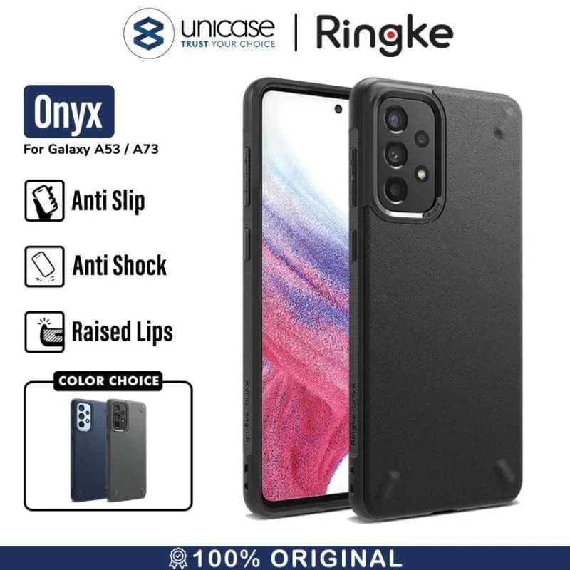 Case Samsung Galaxy A53 / A73 Ringke Onyx TPU Flexible Softcase Casing