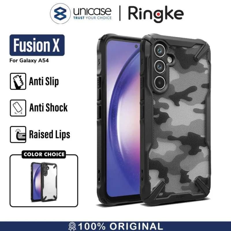 Case Samsung Galaxy A54 Ringke Fusion X Hybrid Anti Crack Cover Casing