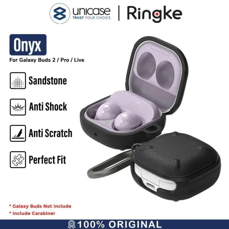 Case Samsung Galaxy Buds 2 / Pro / Live Ringke Onyx Soft Cover Casing