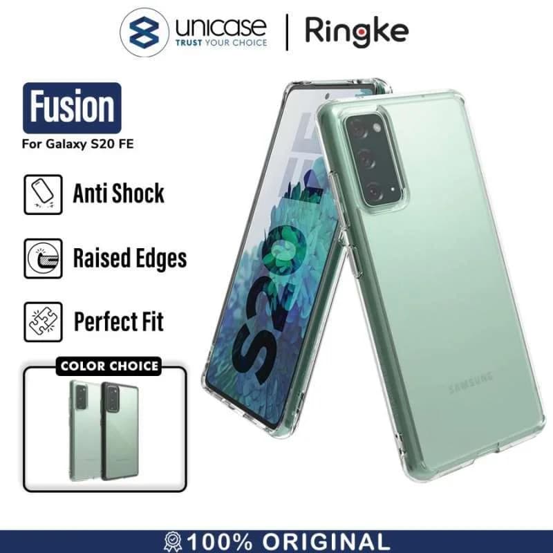 Case Samsung Galaxy S20 FE Ringke Fusion Anti Crack Clear Casing