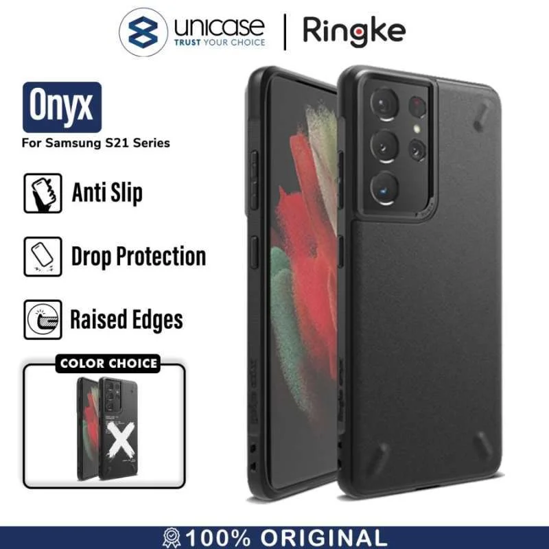 Case Samsung Galaxy S21 Ultra S21 Plus Ringke Onyx TPU Softcase Casing