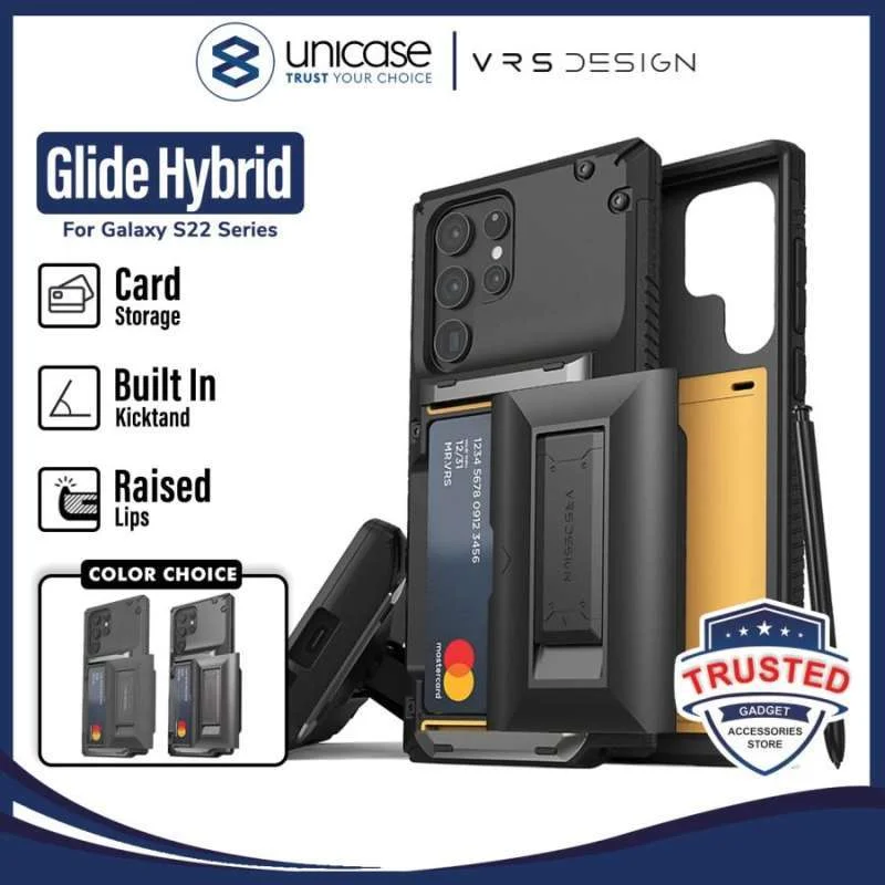 Case Samsung Galaxy S22 Ultra Plus 5G VRS Design Damda Glide Hybrid