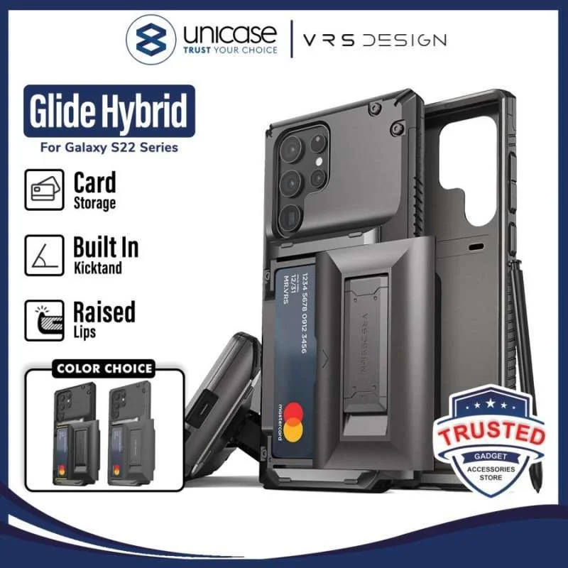 Case Samsung Galaxy S22 Ultra Plus 5G VRS Design Damda Glide Hybrid