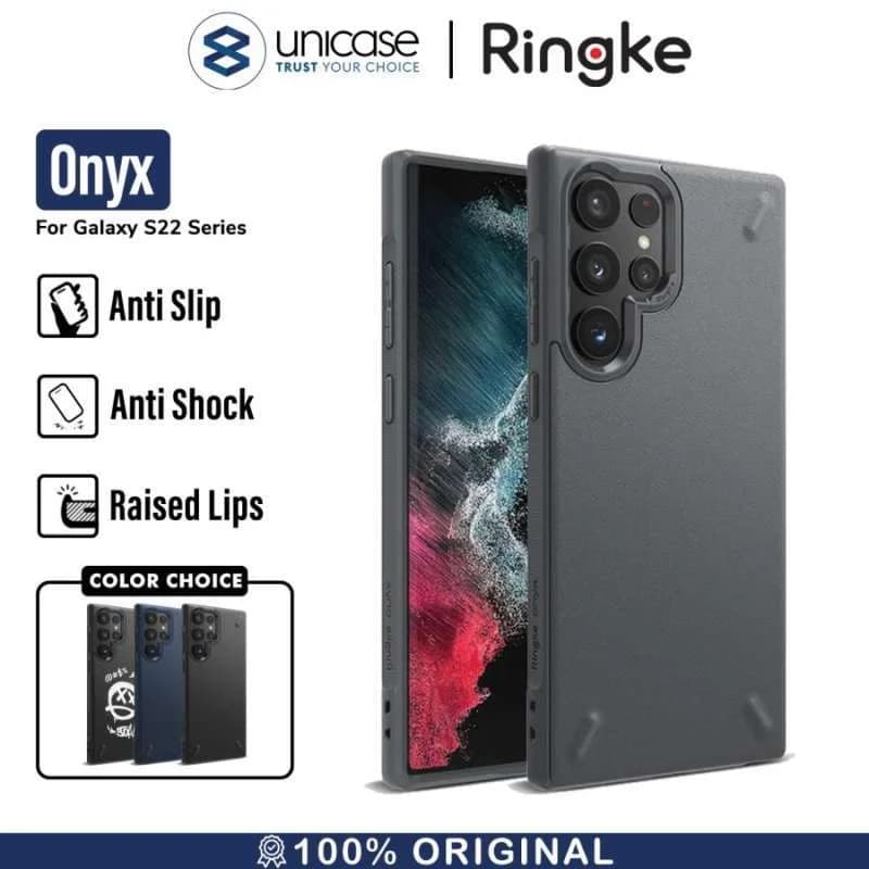 Case Samsung Galaxy S22 Ultra / Plus Ringke Onyx TPU Softcase Casing