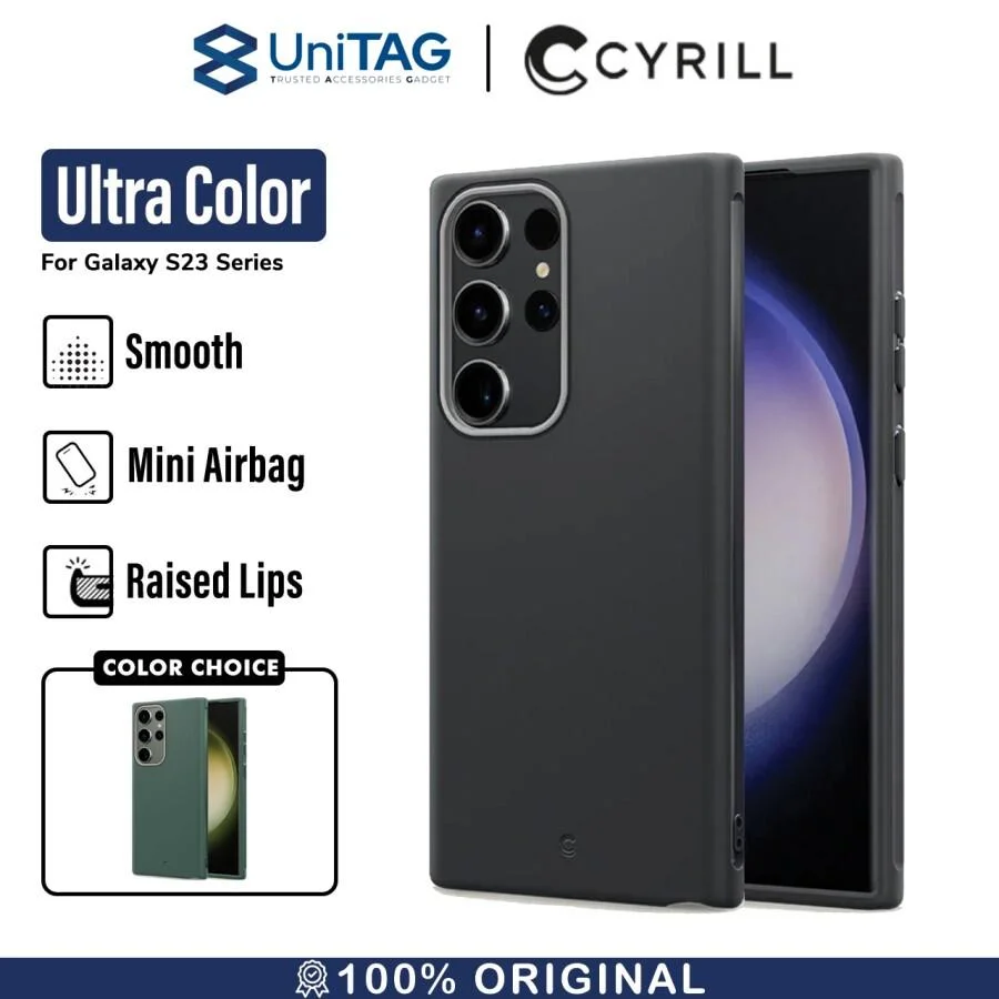 Case Samsung Galaxy S23 Ultra Plus Cyrill UltraColor Soft Cover Casing