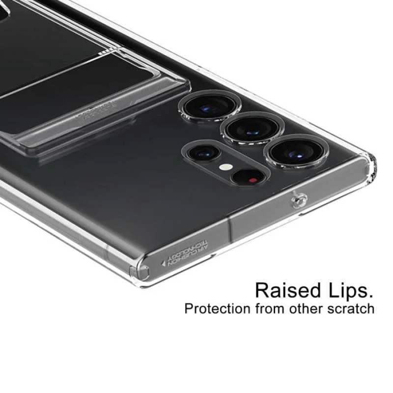 Case Samsung Galaxy S23 Ultra Plus Spigen Crystal Slot Card Holder TPU